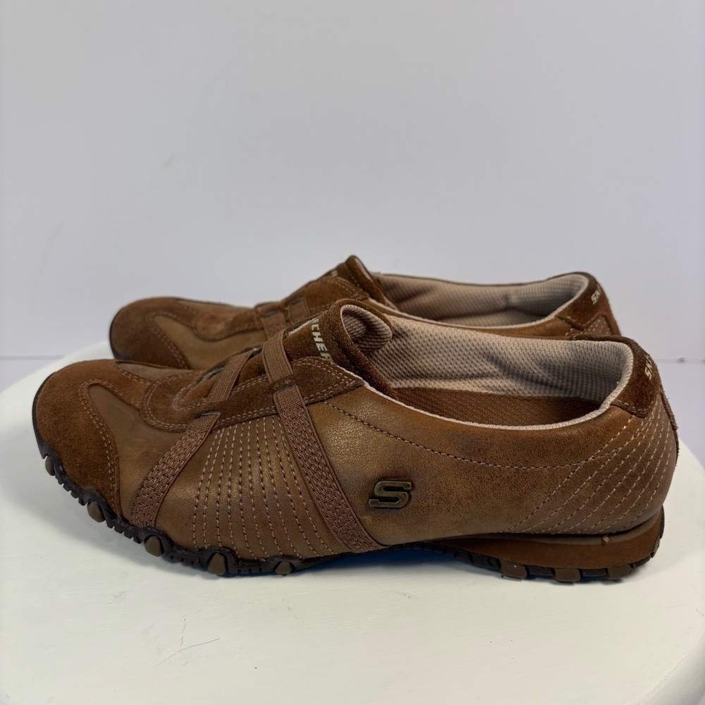 Skechers Brown Slip-on Sneaker Sz 6 - Picture 7 of 7